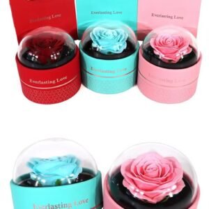 ¡Caja de Rosa Eterna con Joyería 7440-23